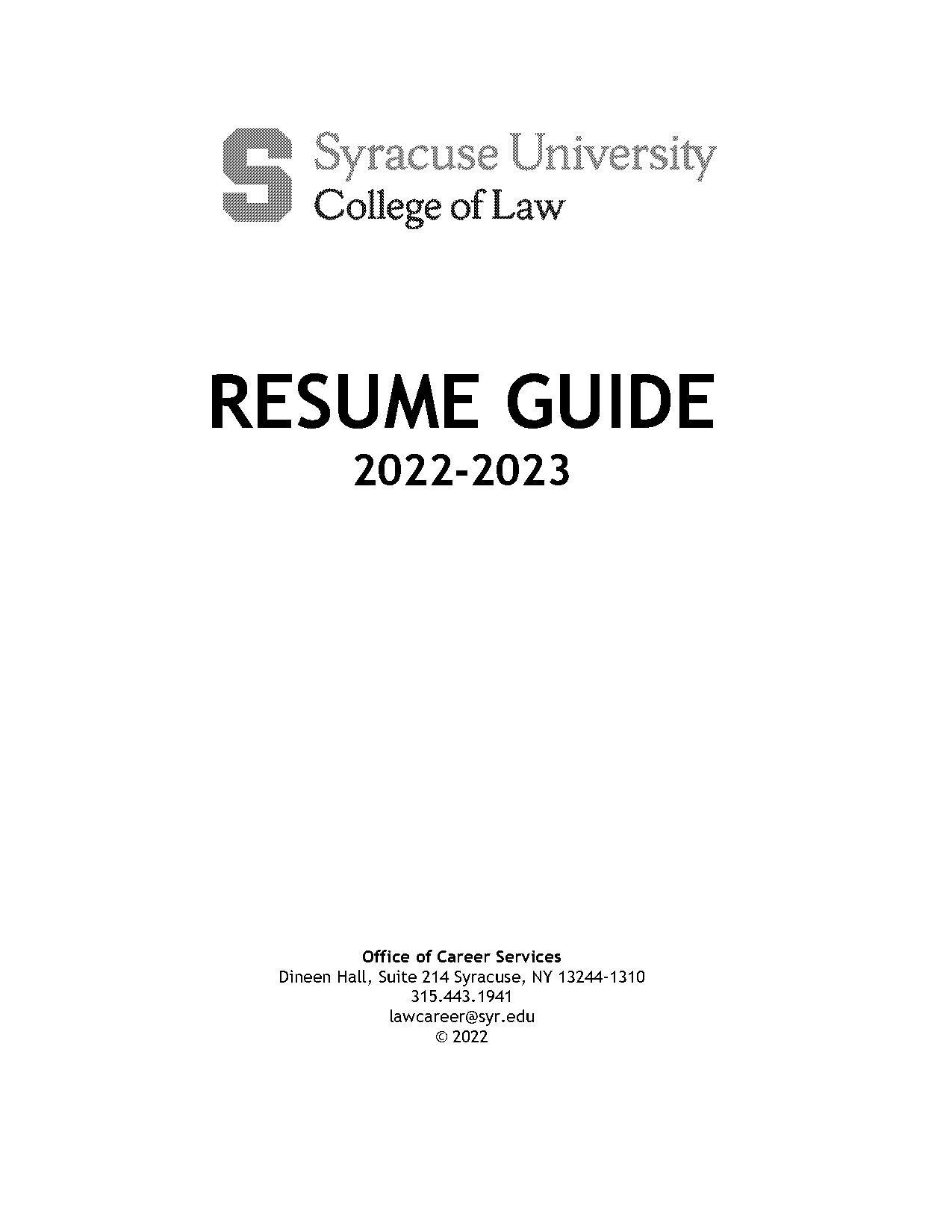 act on college resume