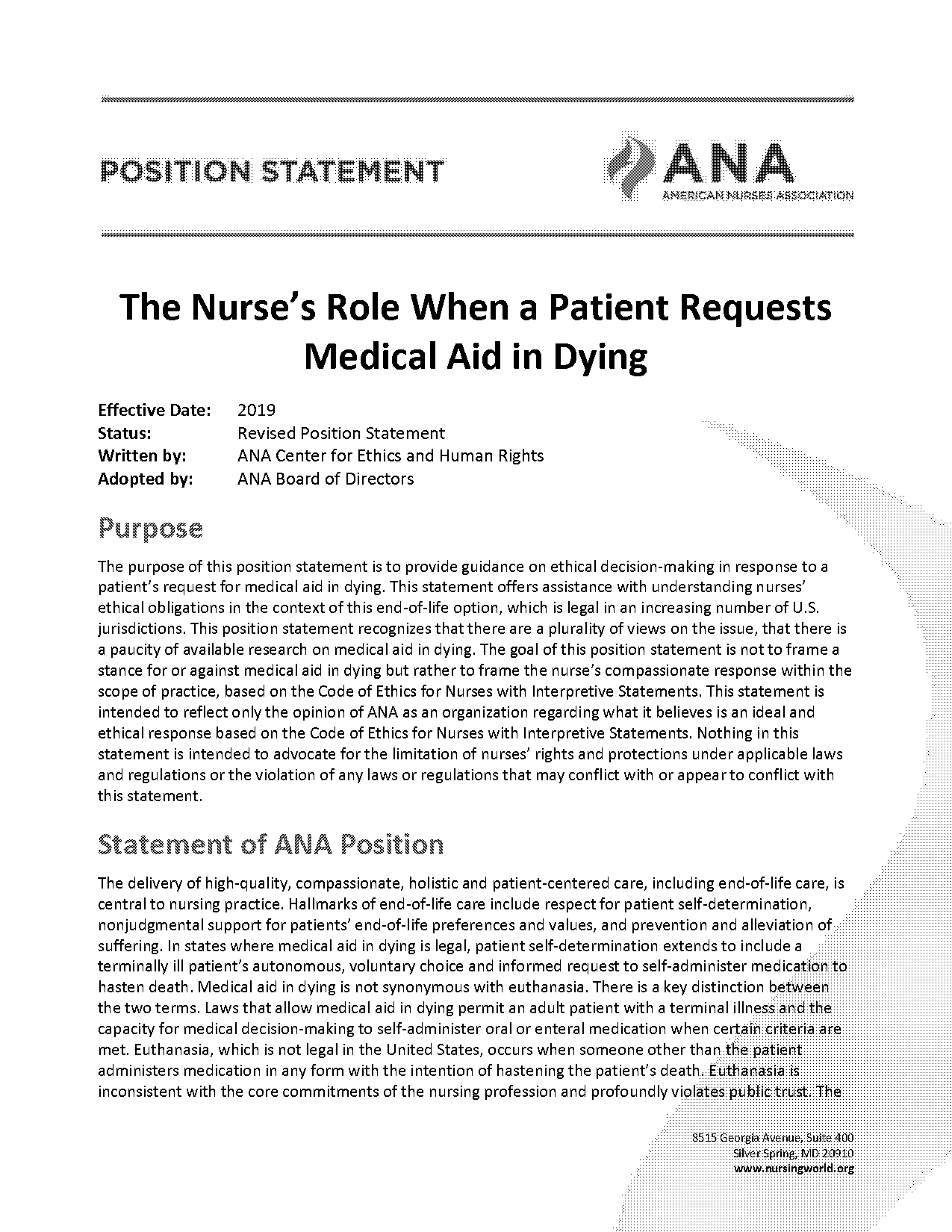 nursing care of terminally ill patient pdf