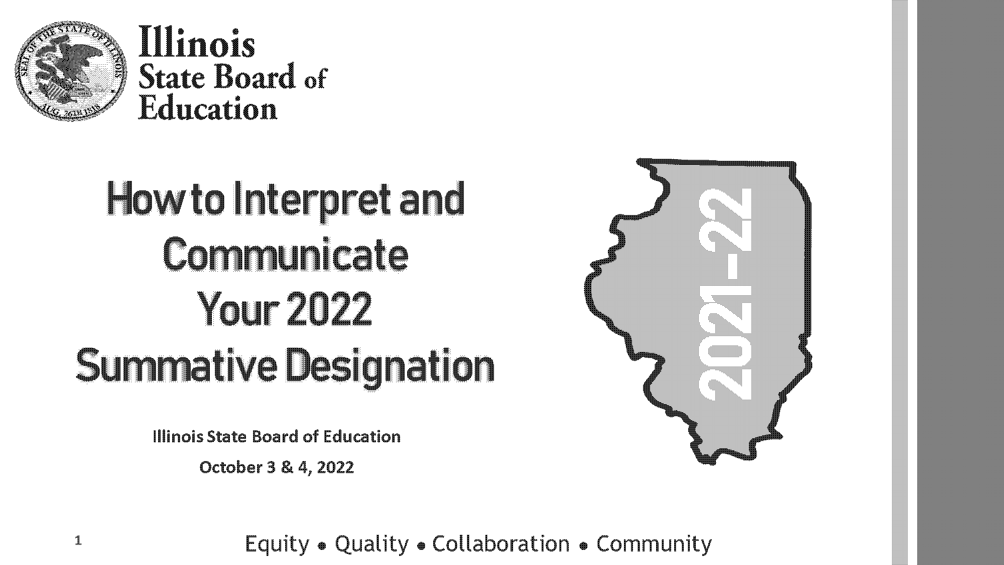 illinois state report card designations