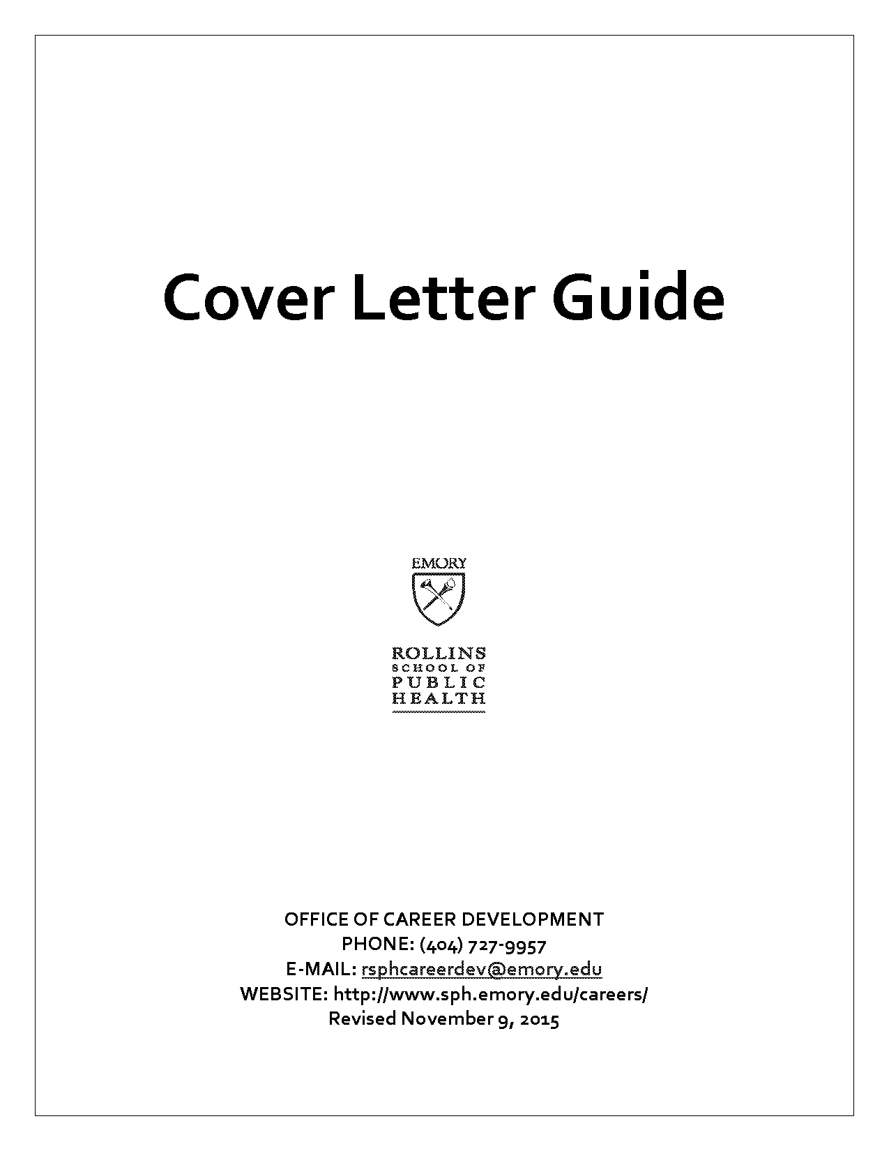 writing a cover letter as a writer