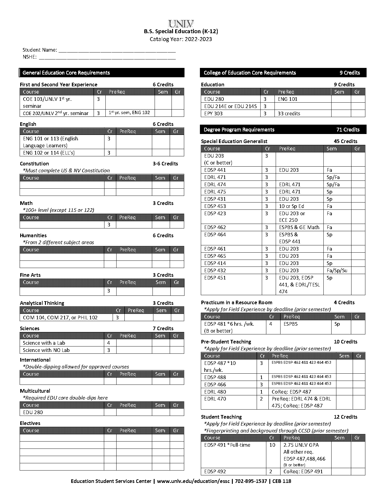 special education science worksheets