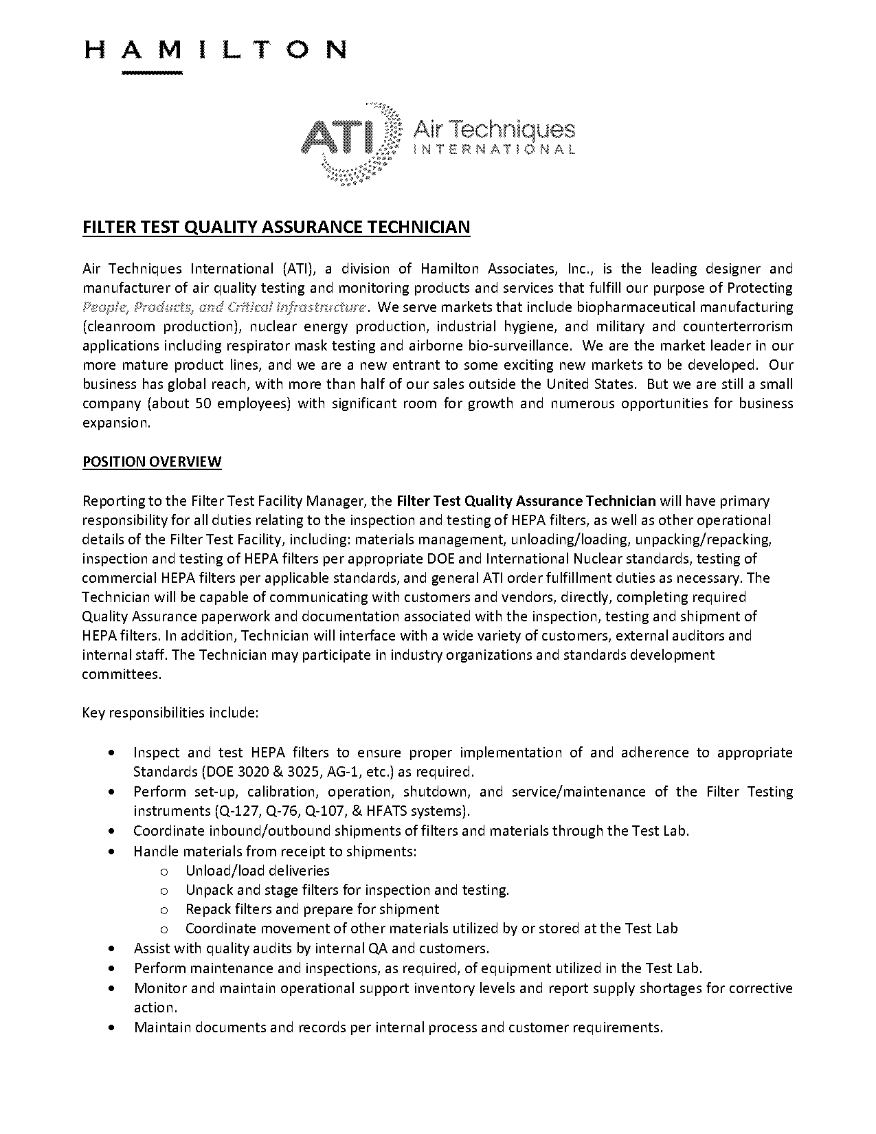 quality assurance manager resume word