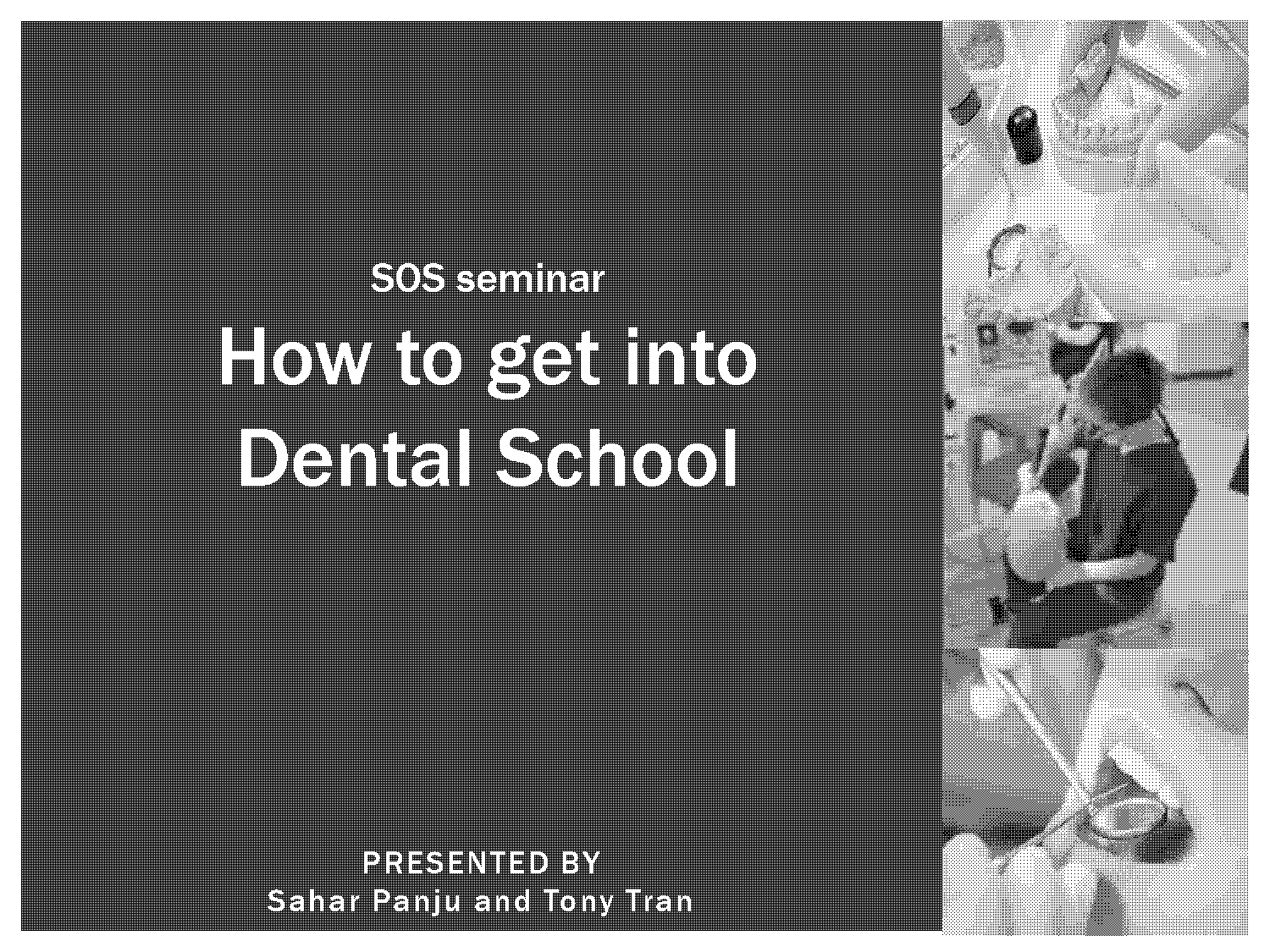 requirements to go to dental school in canada