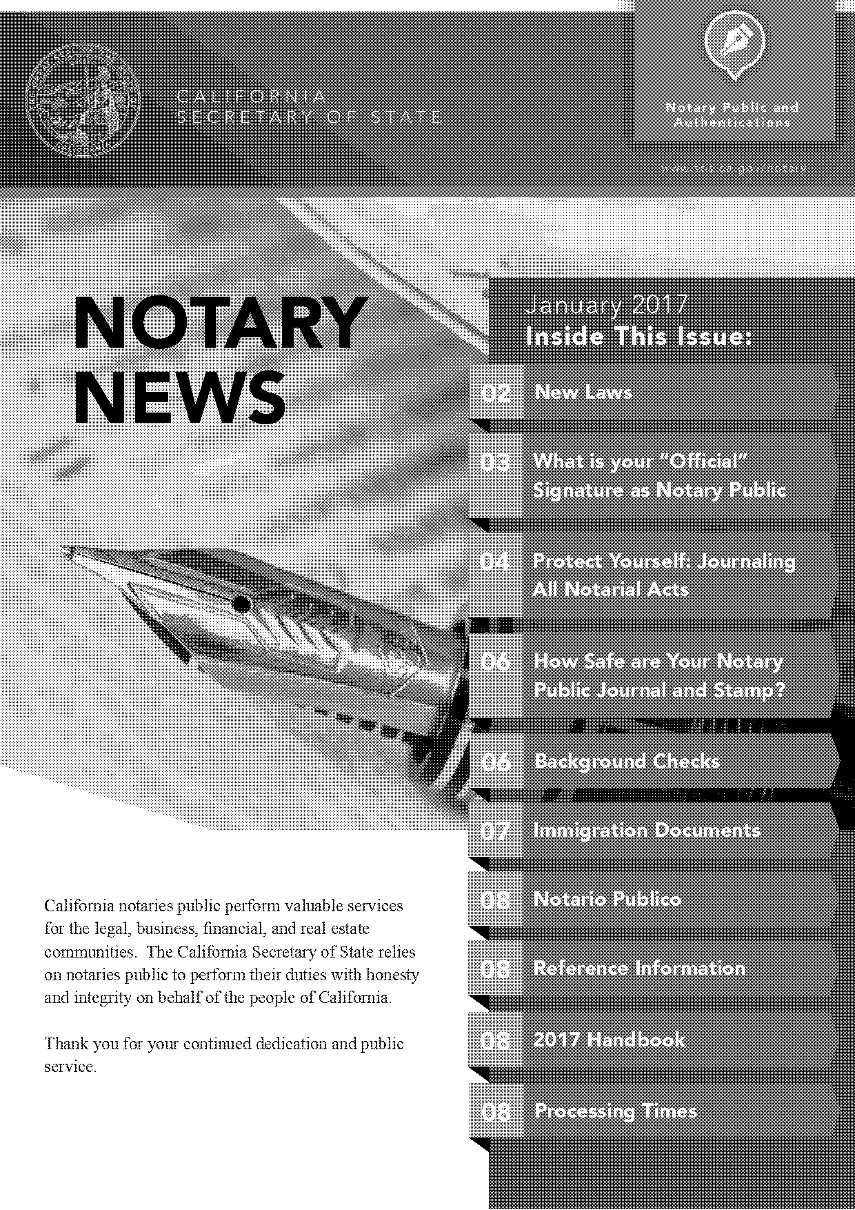 california notary fingerprint requirements