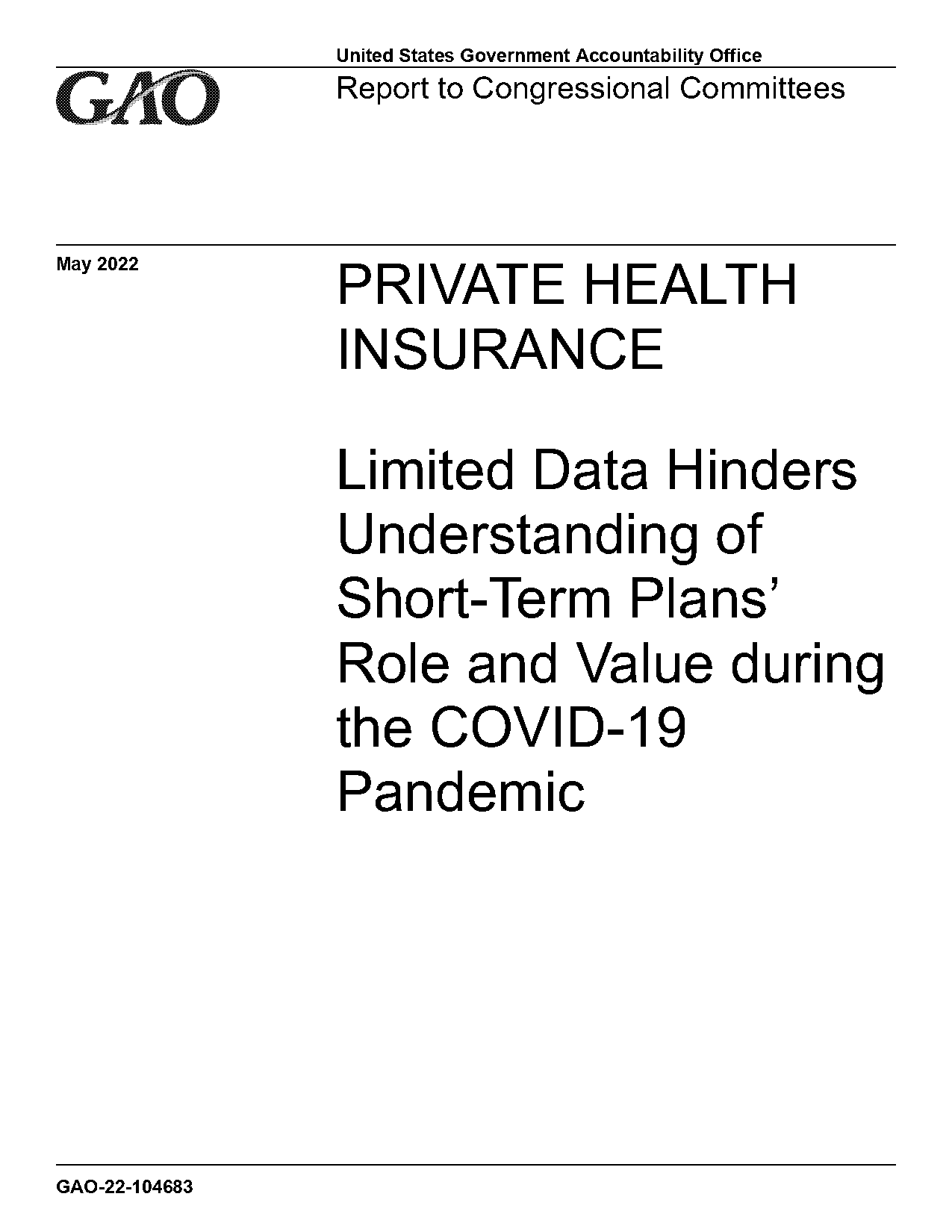 short term disability during pandemic