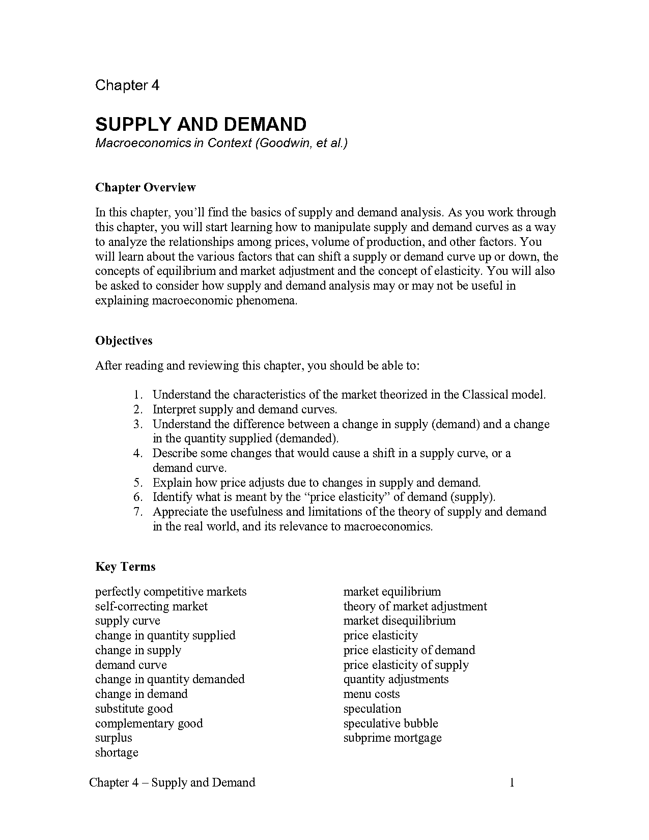 change in quantity demanded real life examples