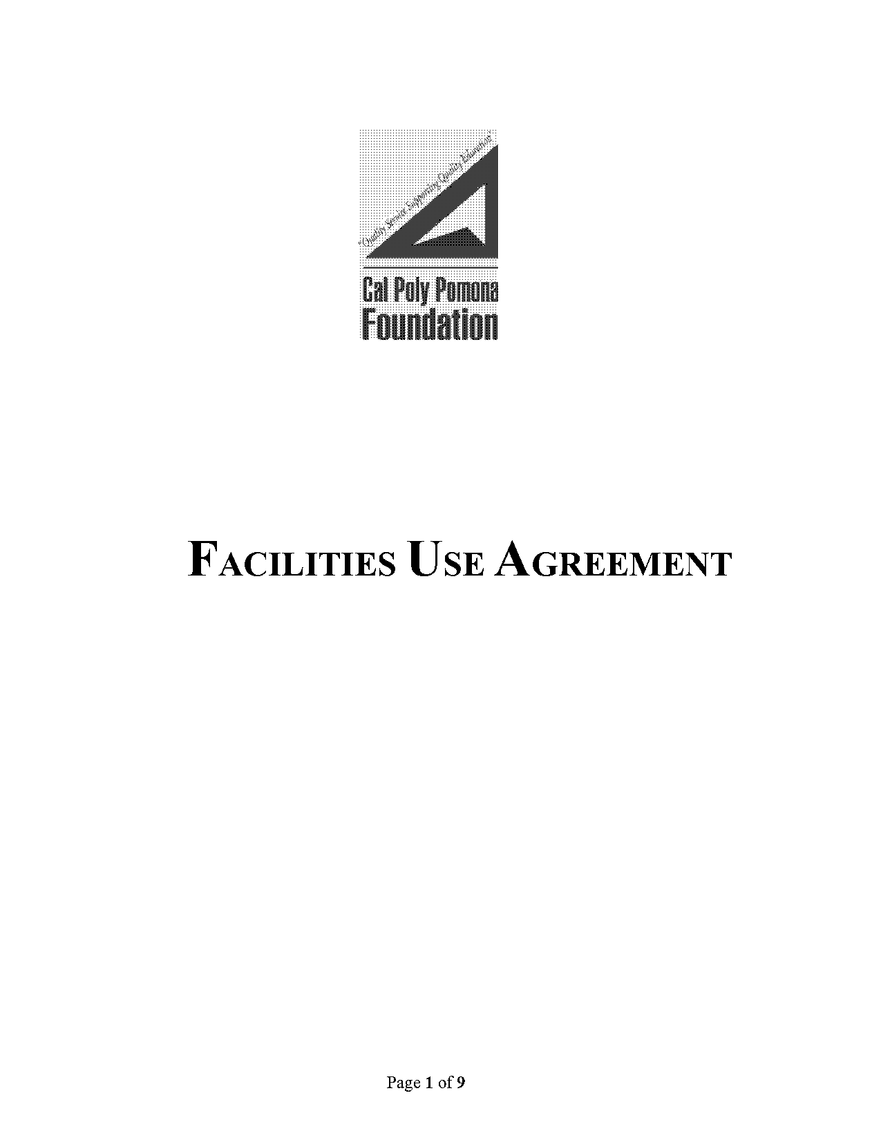 sample of equipment use agreement