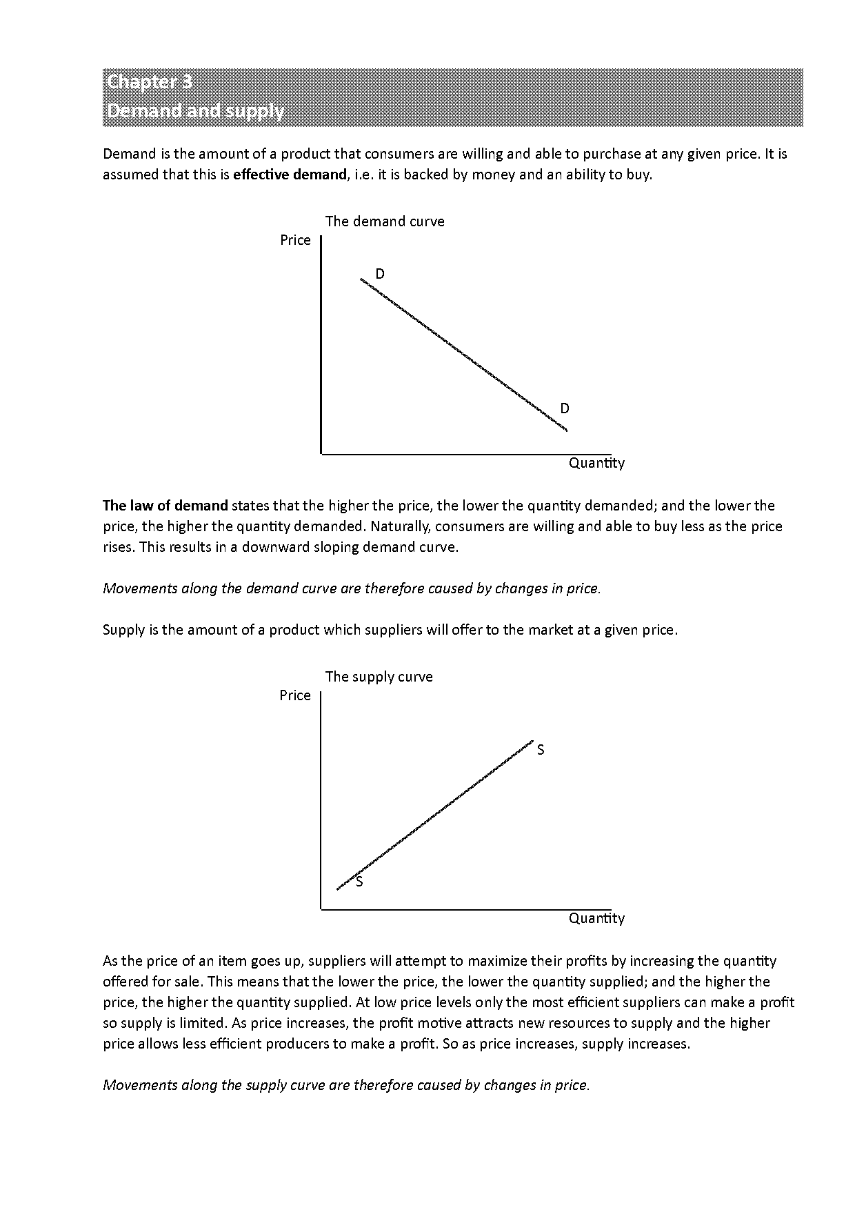 change in quantity demanded real life examples