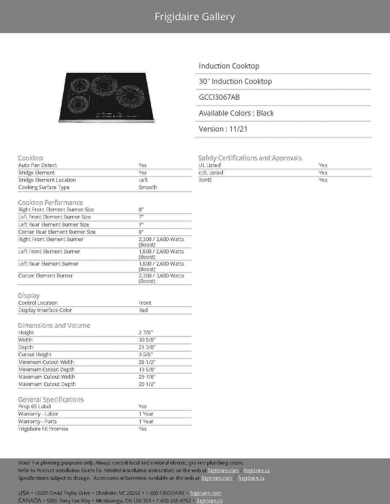 frigidaire gallery stove instructions