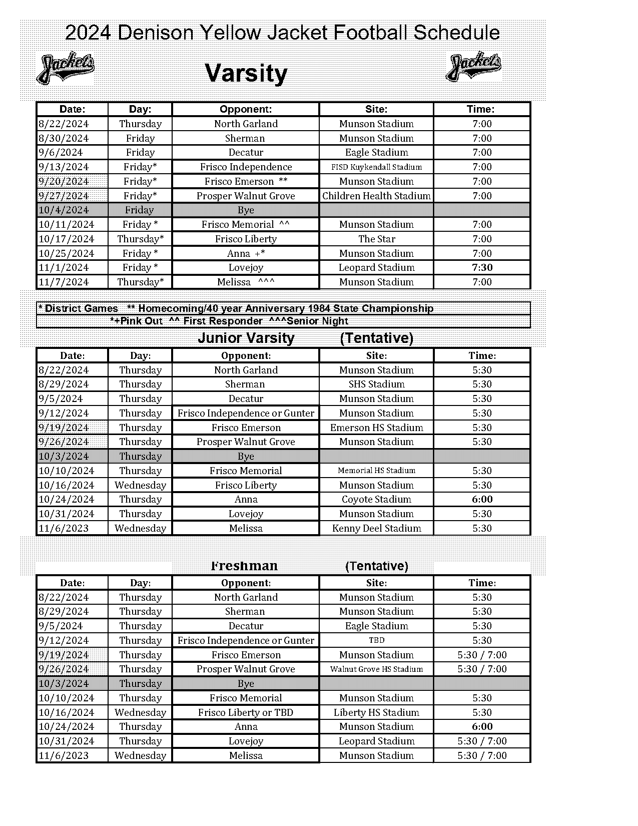 lovejoy leopards football record