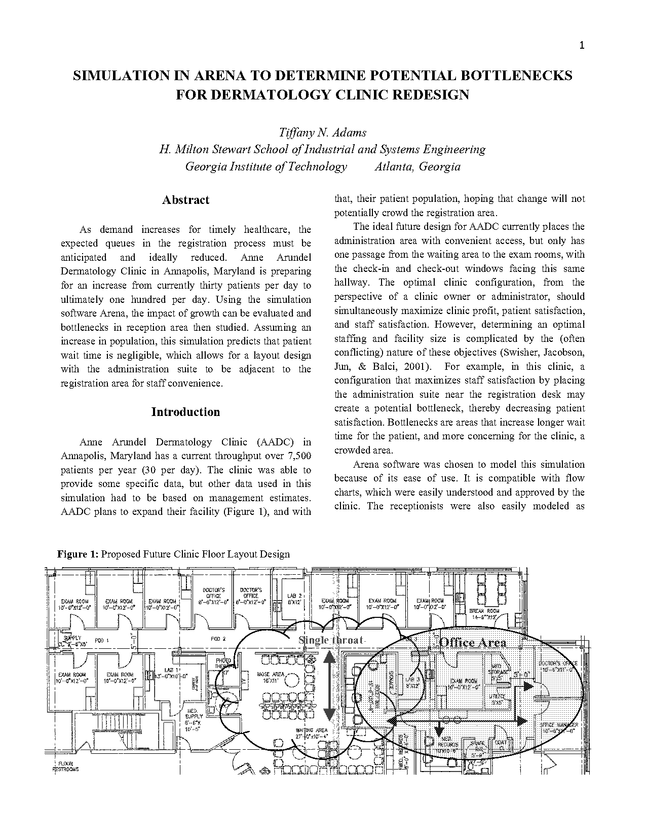 arena simulation project example