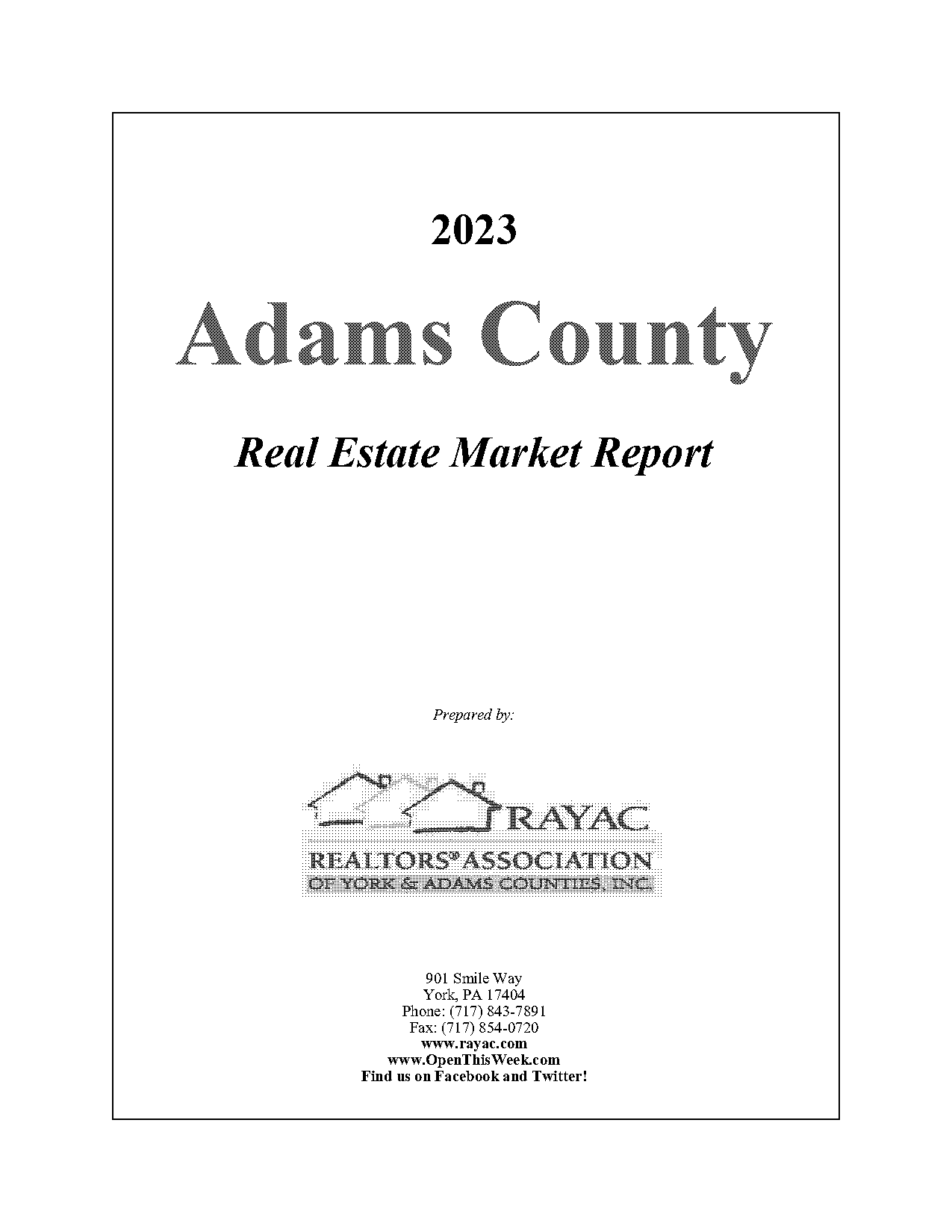 adams county foreclosure reports