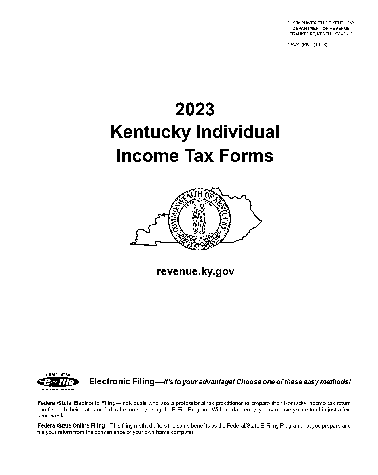 commonwealth of kentucky annual report online filing