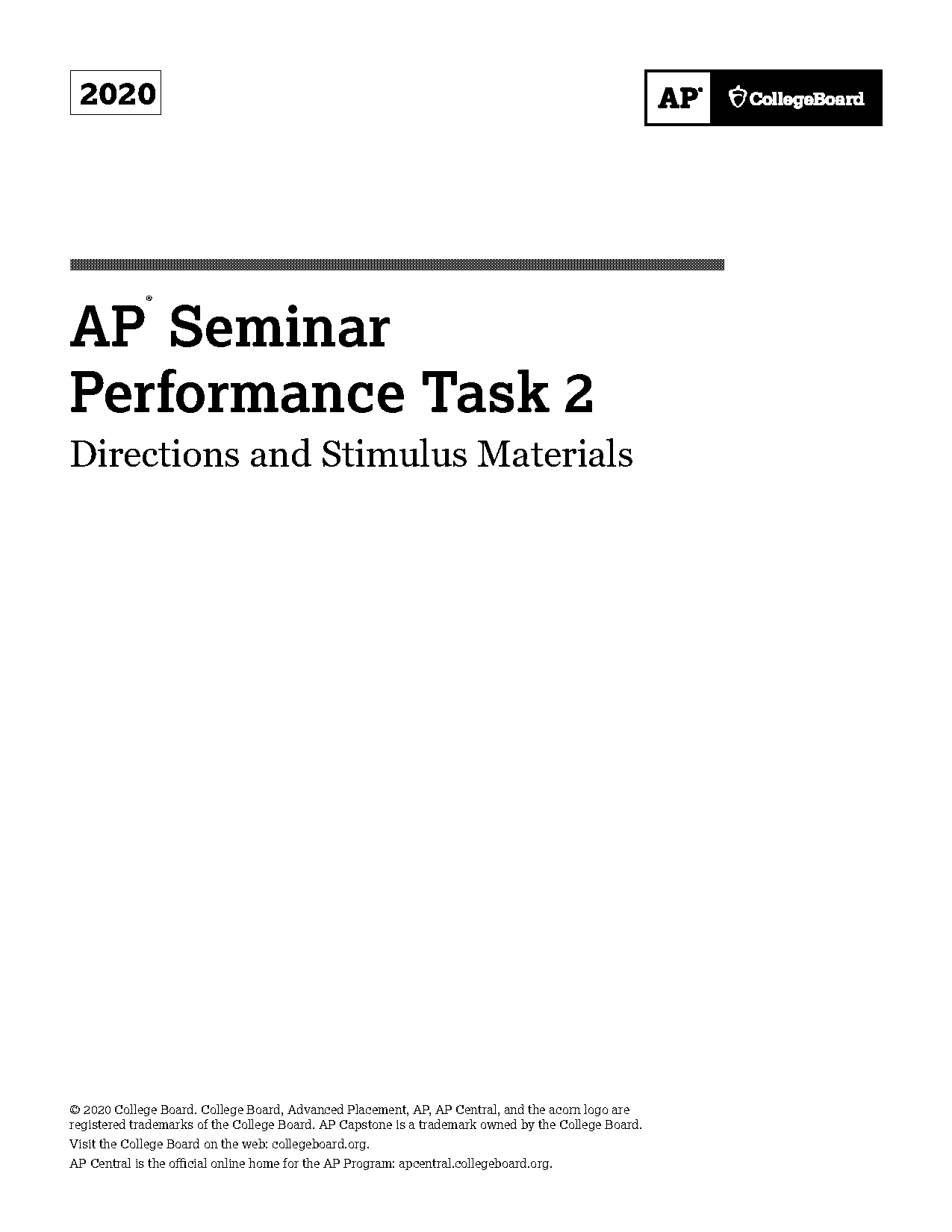 ap seminar individual presentation examples