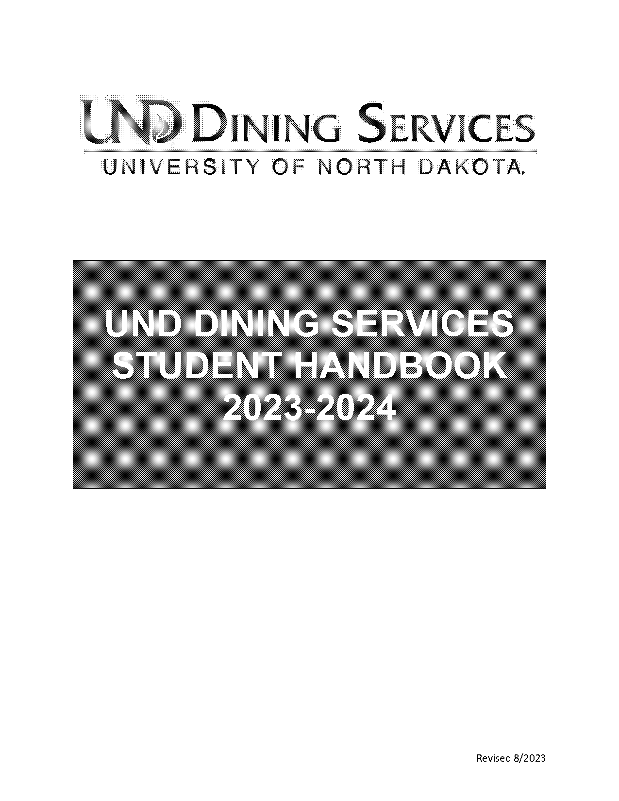 two weeks notice dining service