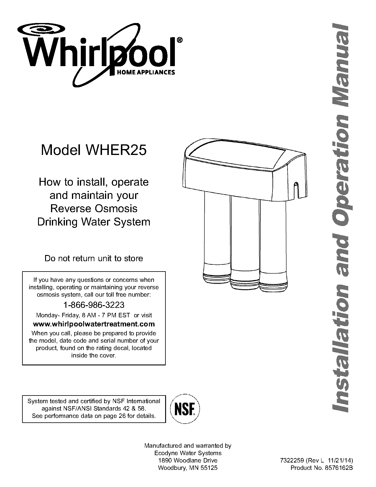 instructions for whirlpool washing machine