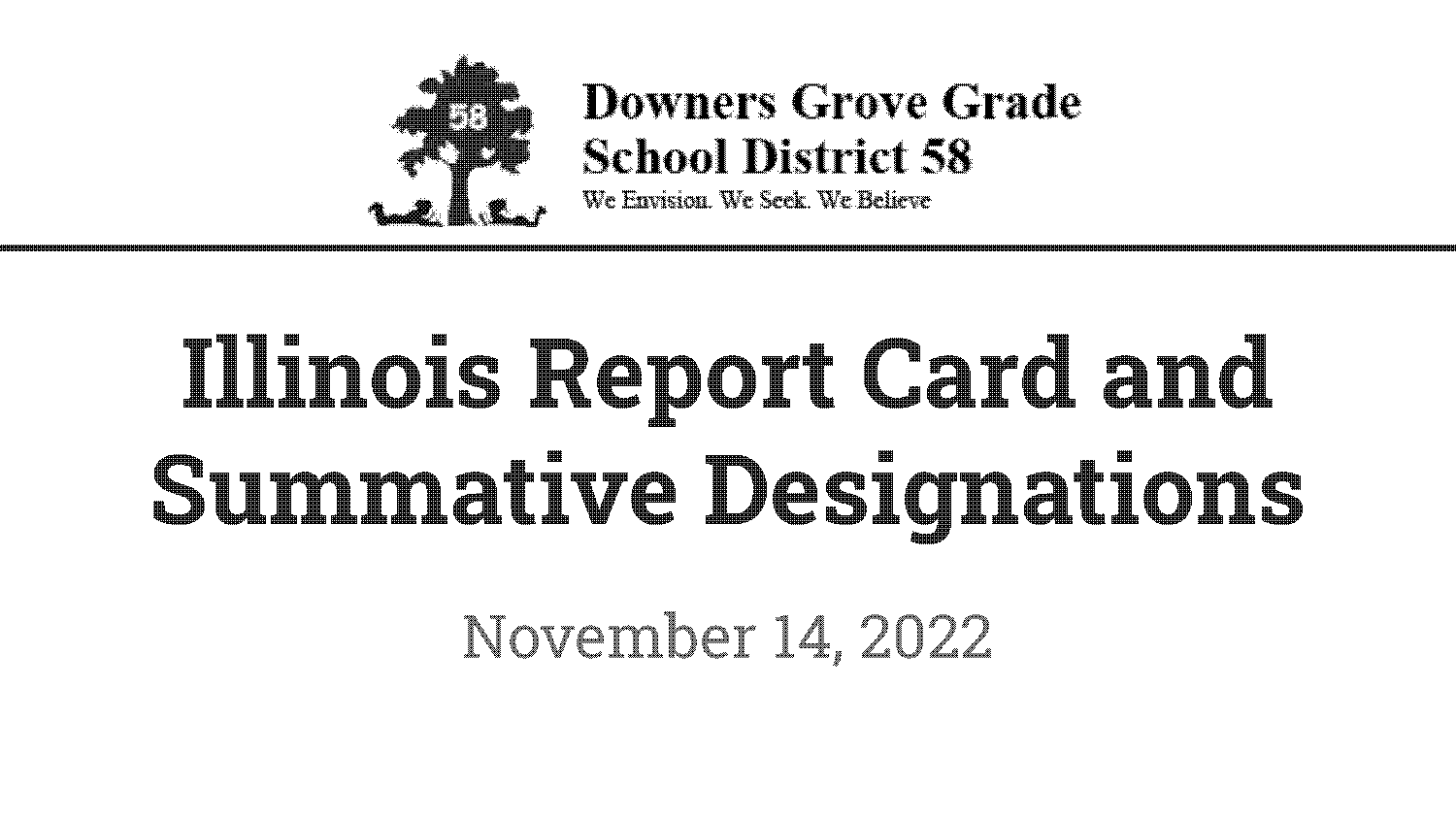 illinois state report card designations