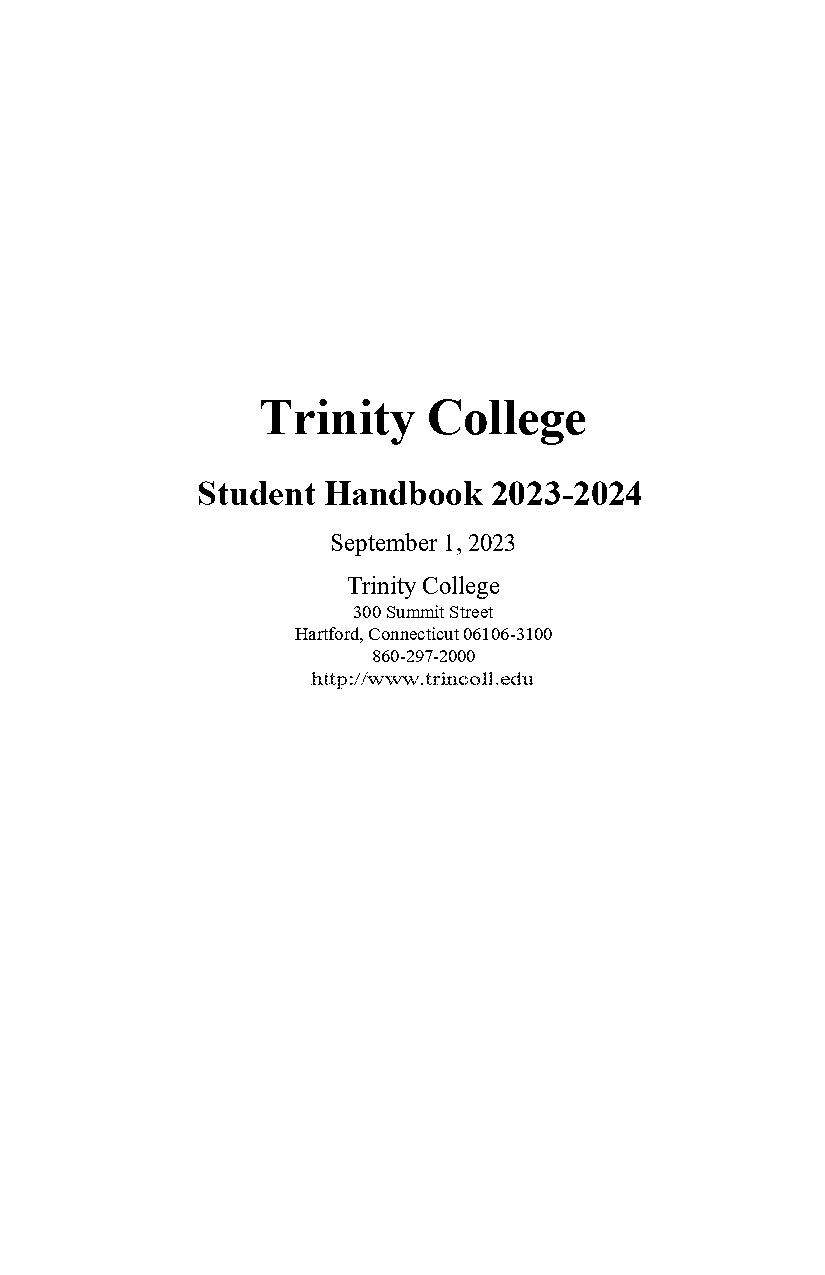 trinity university request transcript