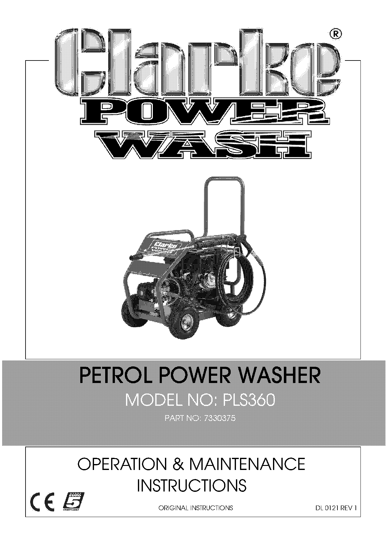 clarke power washer instructions