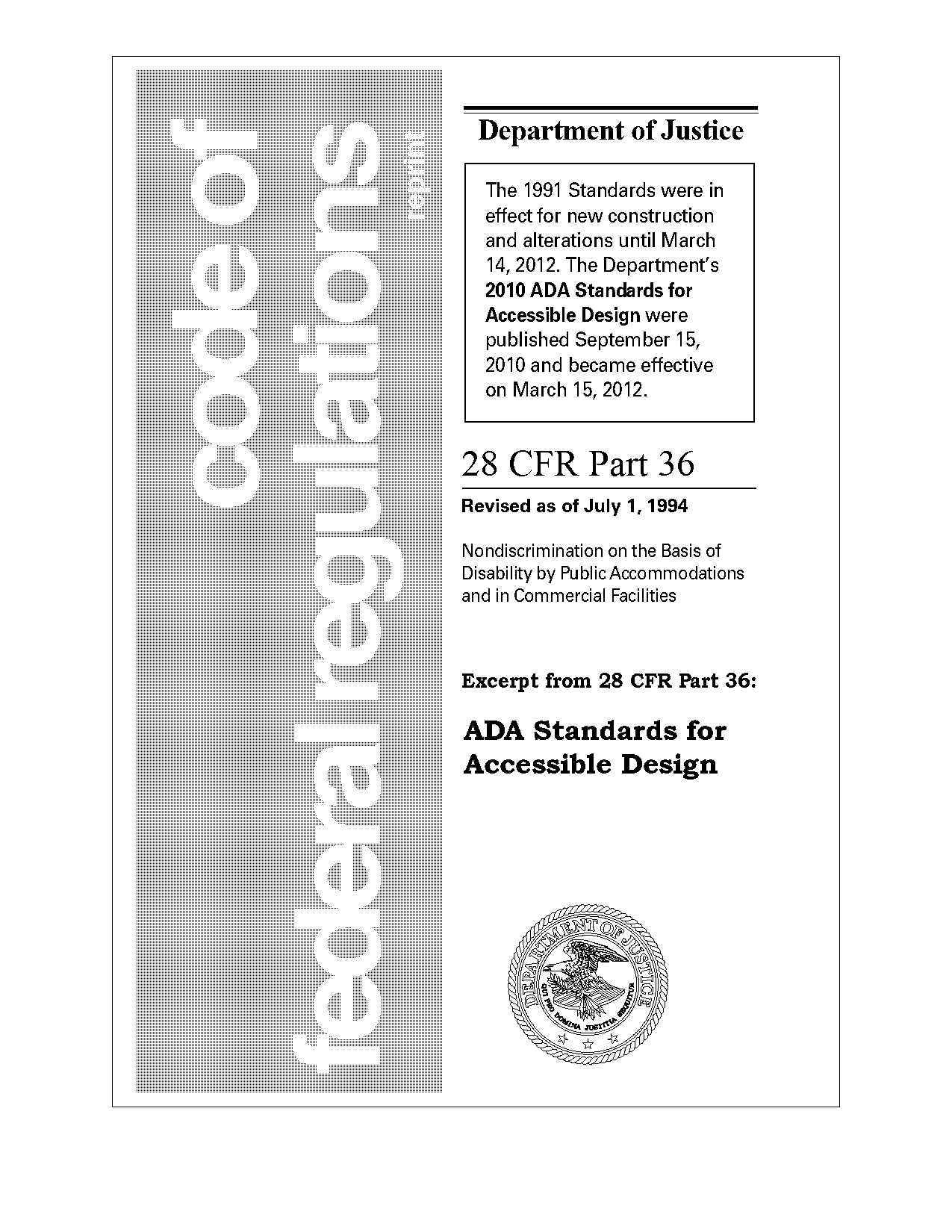 ada requirements for high rise buildings