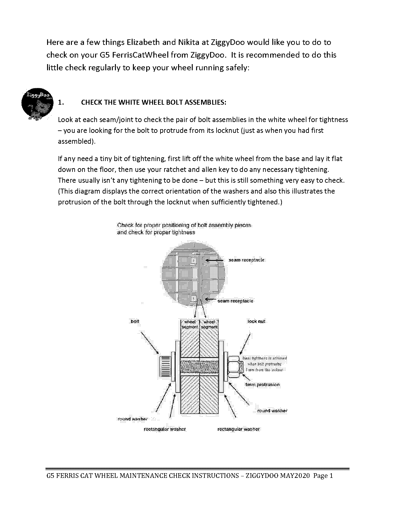 instructions to make a cat exercise wheel