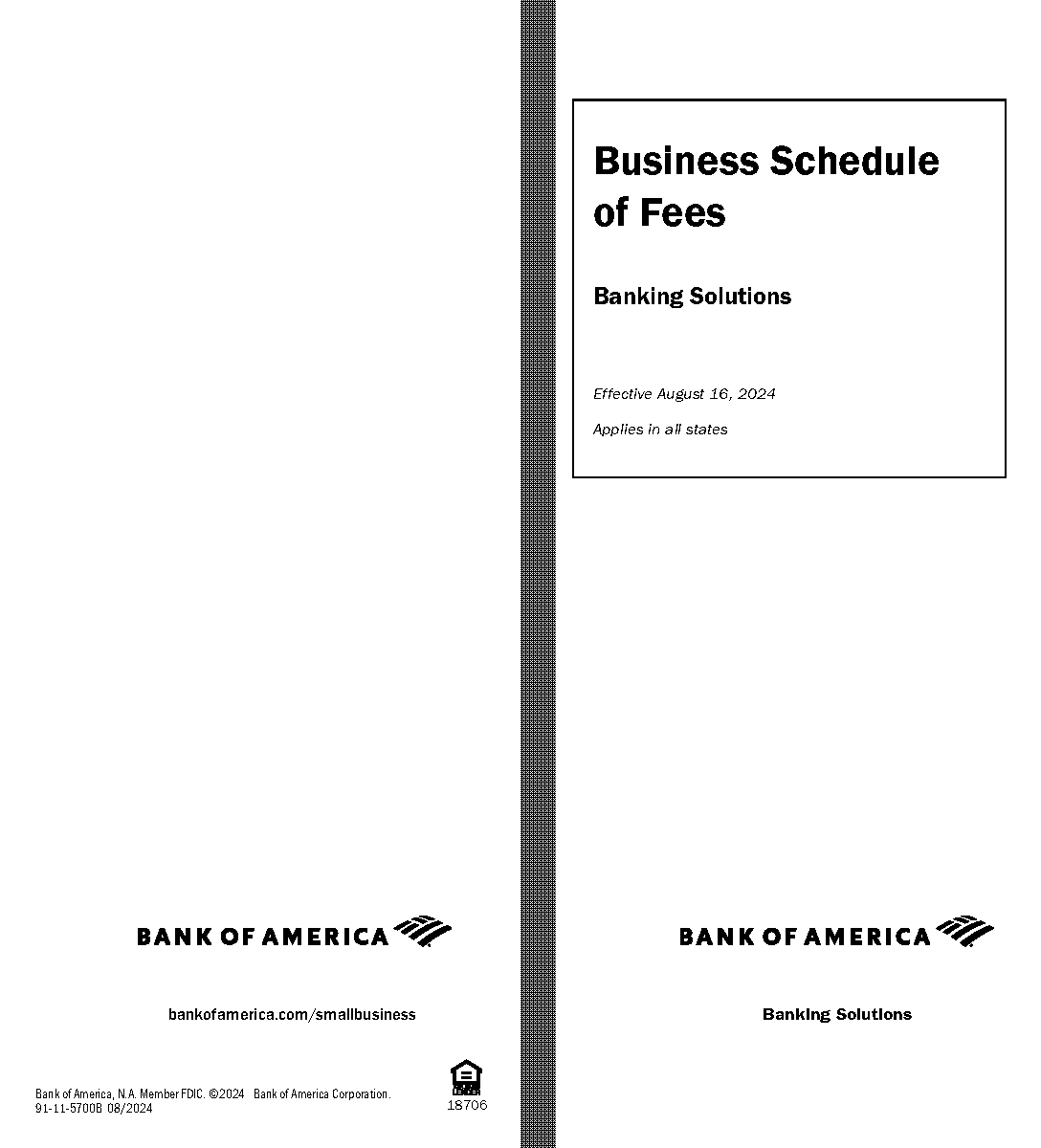 bank of america business checking pending application