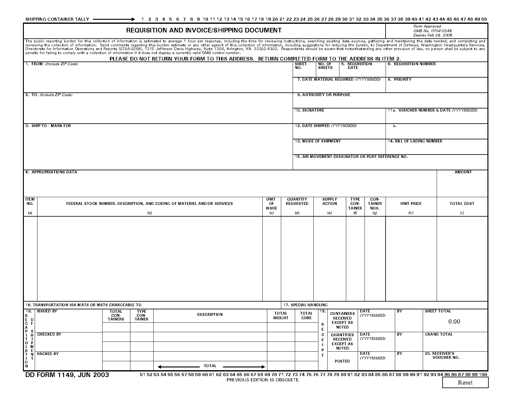 blank invoice sample pdf