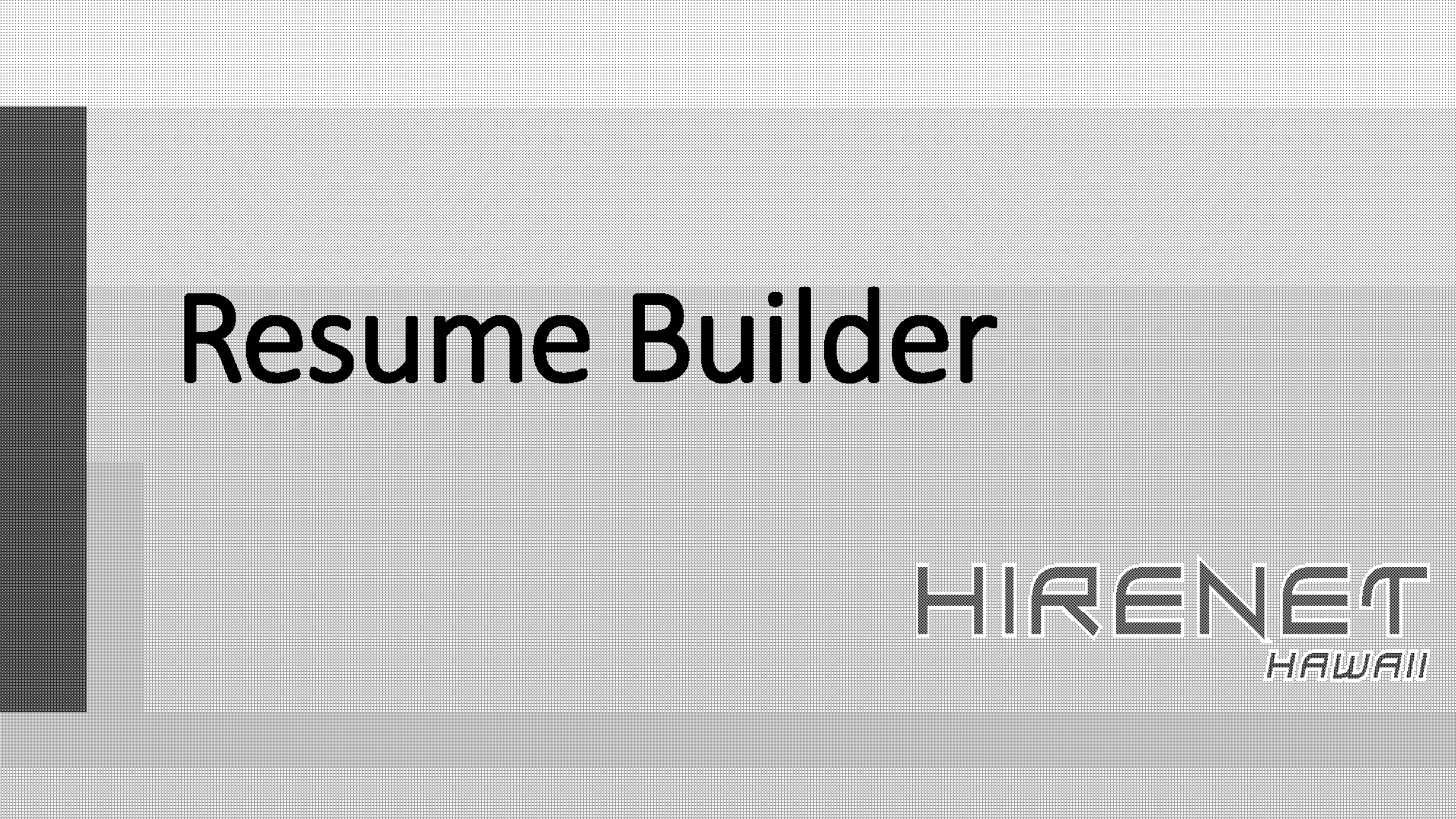 best online resume builder site